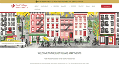 Desktop Screenshot of eastvillage-apartments.com